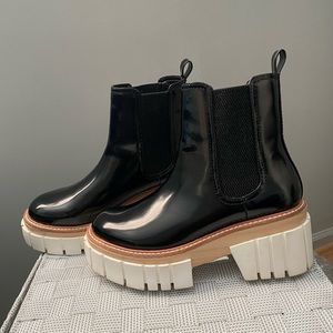 Gianni Bini - black chunky ankle boots